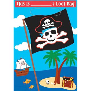 Pirate Party - Folded Loot Bags