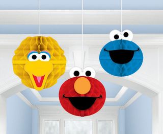 Sesame Street  - Honeycomb Decorations
