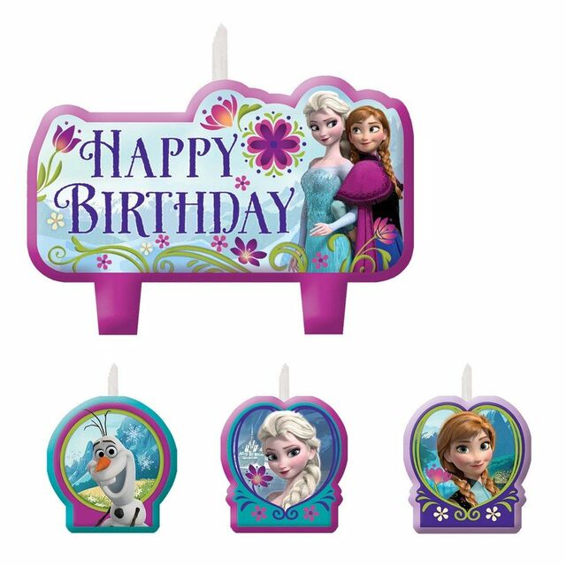 Frozen - Birthday Candle Set