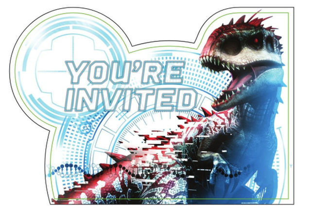 Jurassic World - Postcard Invitations