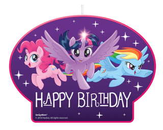 My Little Pony Friendship Adventures - Birthday Candle