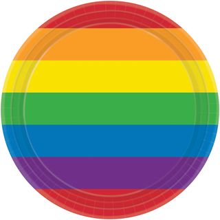 Rainbow - 17cm Plates