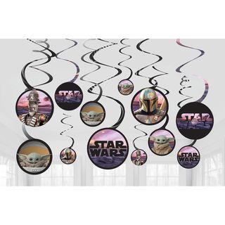The Mandalorian - Spiral Swirl Decorations Value Pack