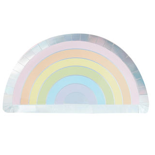 Rainbow - Shaped Plates