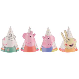 Peppa Pig Confetti - Party Mini Cone Hats