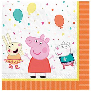 Peppa Pig Confetti - Party Lunch Napkins