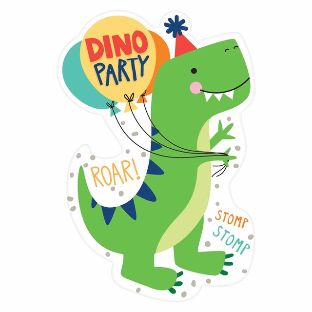 Dino-Mite Party - Postcard Invitations