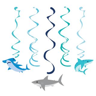 Shark Party - Dizzy Danglers Hanging Decoration