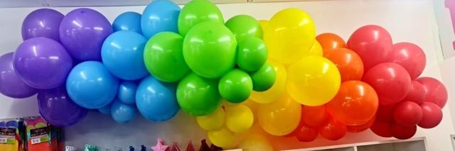 Rainbow - Balloon Garland