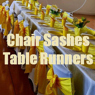 Chair Sashes & Table Runners