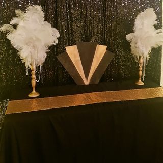 20's Feather Stand - $15