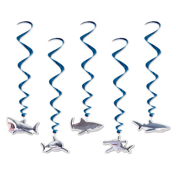 Sharks - Hanging Decoration Whirls