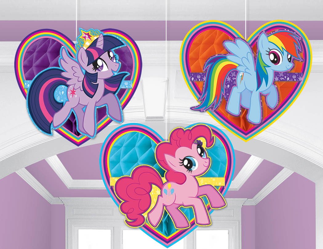 My Little Pony Friendship - Honeycomb Decorations