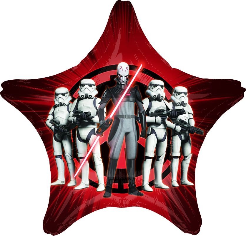 Star Wars - Jumbo HX Rebels Foil Balloon
