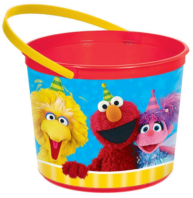 Sesame Street  - Plastic Favor Container
