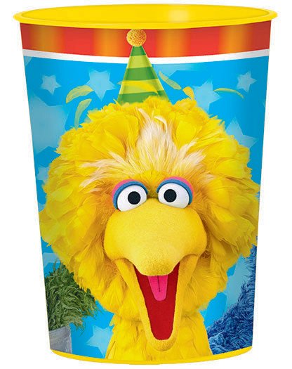 Sesame Street - Plastic Favor Cup 473ml