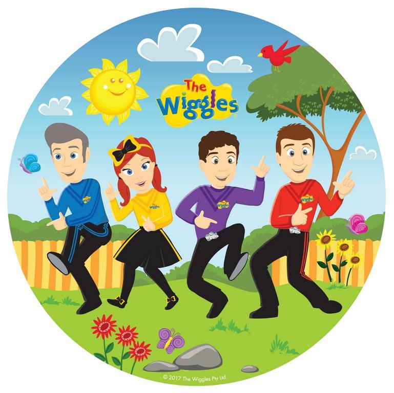 The Wiggles -  23cm Plates