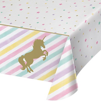 Unicorn Sparkle - Plastic Tablecover