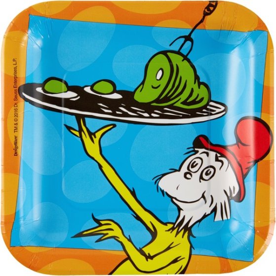Dr. Seuss - 17cm Plates