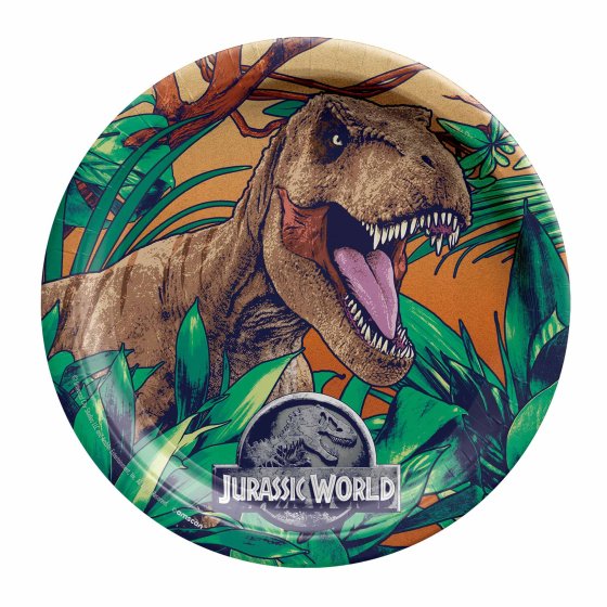 Jurassic Into The Wild - 23cm Plates