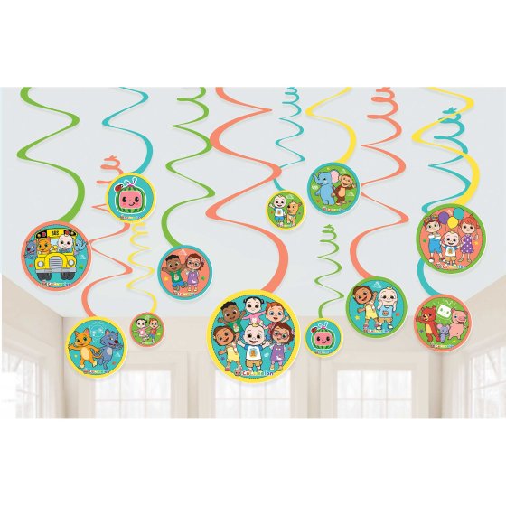 Cocomelon - Spiral Decorations