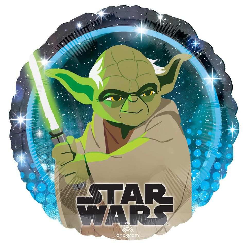 Star Wars Galaxy - Yoda 45cm Foil Balloon