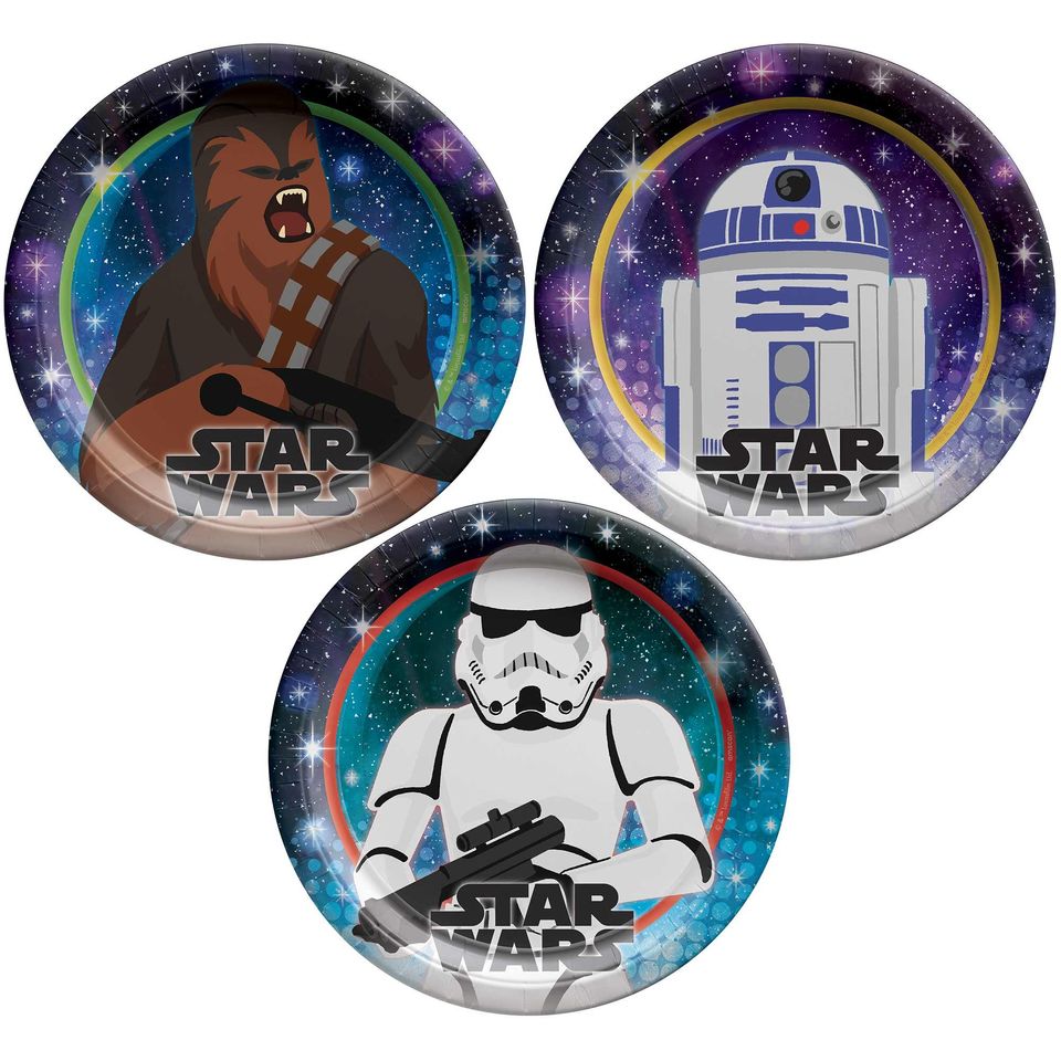Star Wars Galaxy - 17cm Plates
