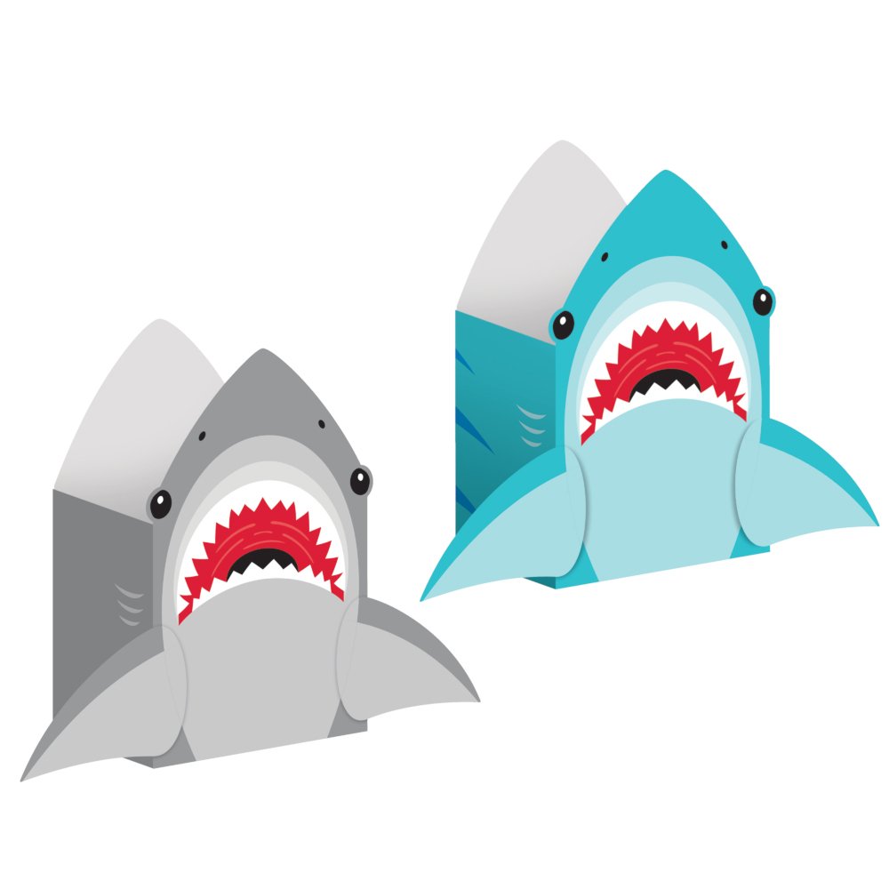 Shark Party - Paper Treat Bags