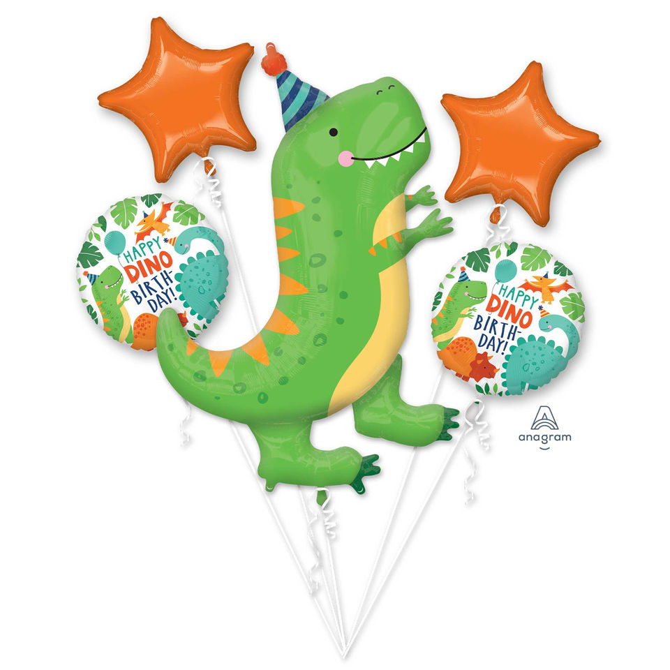 Dino-Mite Party - Foil Balloon Set