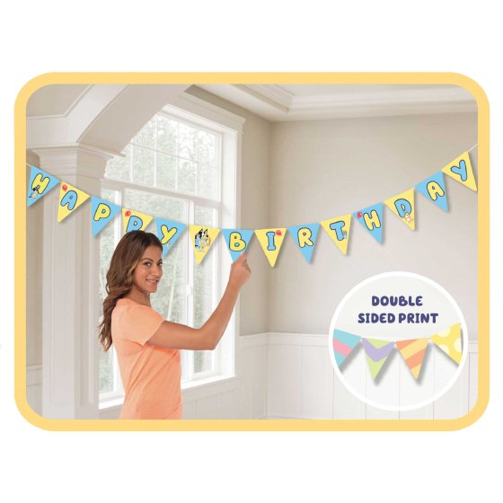 Bluey - Bunting Paper Banner