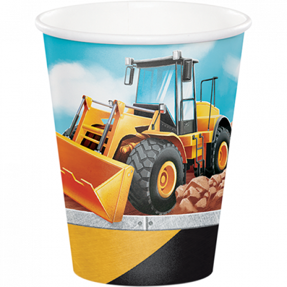 Big Dig Construction - Cups 266ml