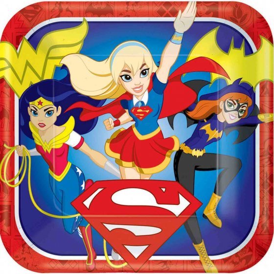 DC Superhero Girls - 23cm Plates