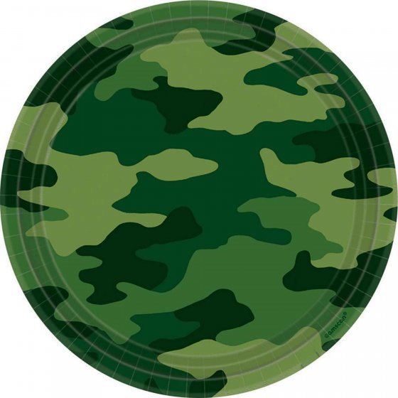 Camouflage - 23cm Plates
