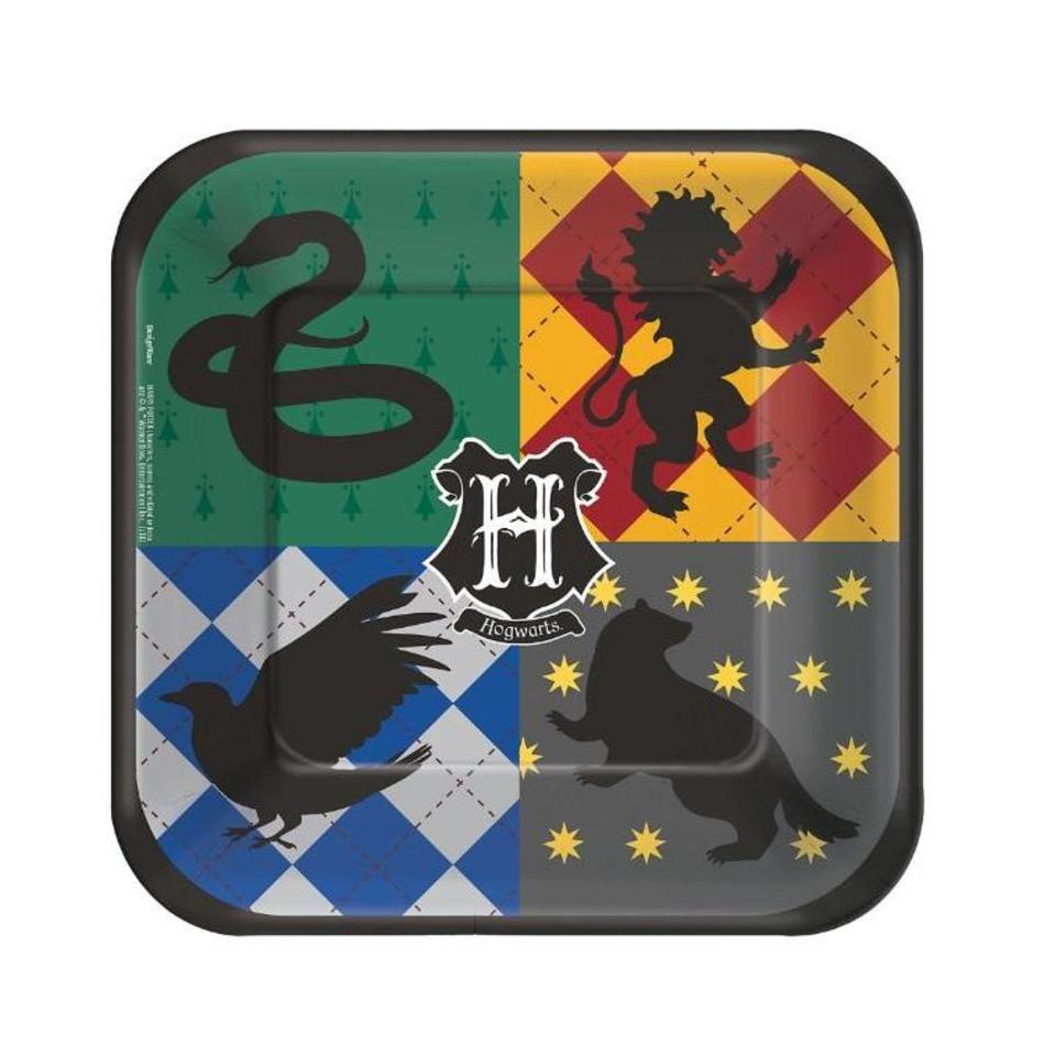Harry Potter - 18cm Square Plates