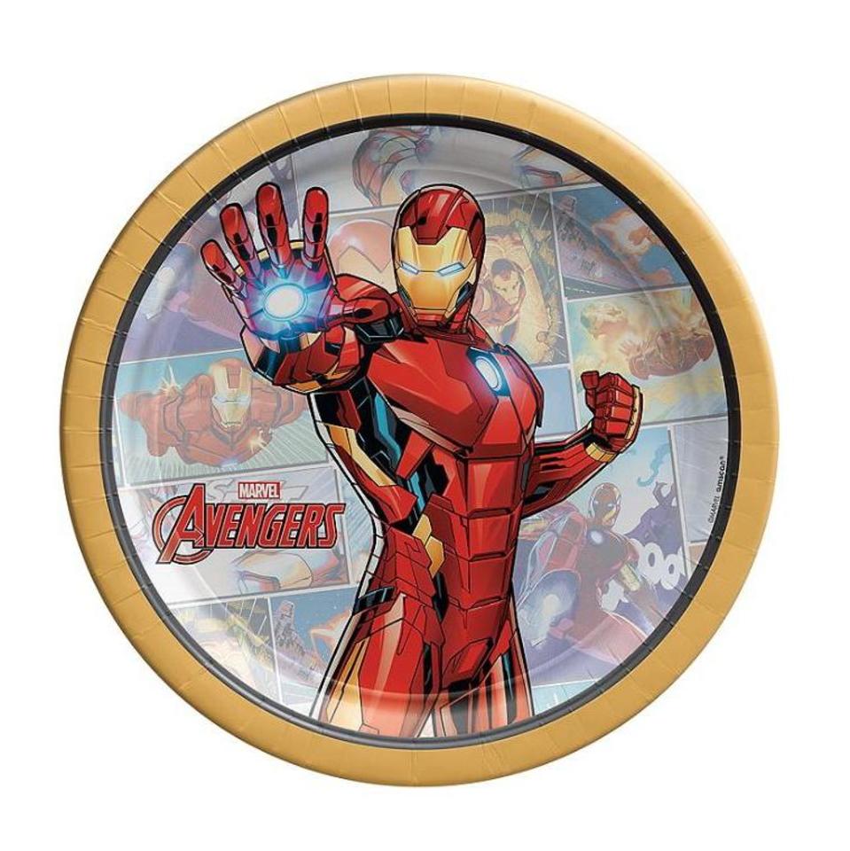 Marvel Avengers - Iron Man 17cm Plates 
