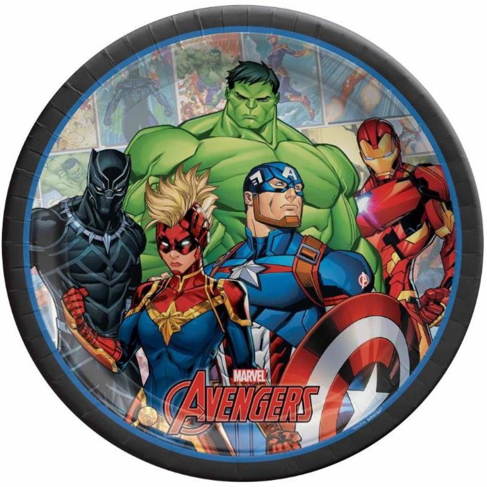 Marvel Avengers - 23cm Plates