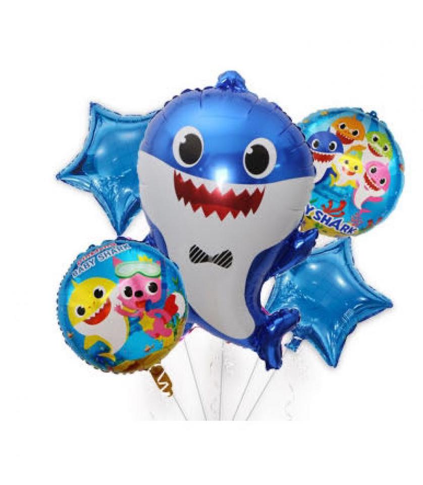 Daddy Shark - Foil Balloon Set