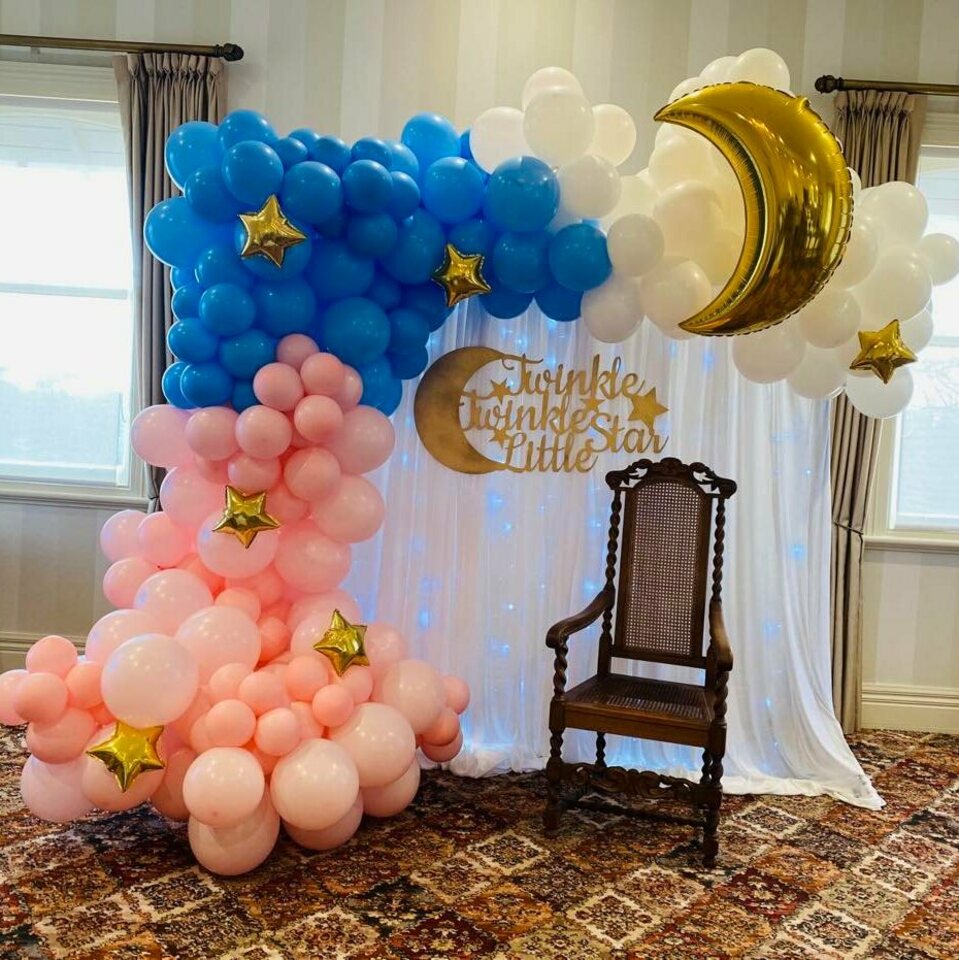 Draping & L Garland Backdrop - From $195